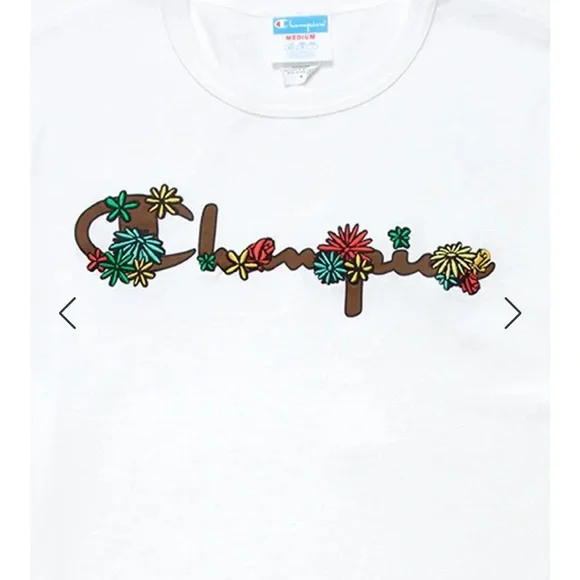 NWT Champion Men's Desert Bloom Script Tshirt Medium - Picture 2 of 5